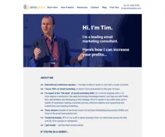 Zettasphere.com(Email Marketing Consultant) Screenshot