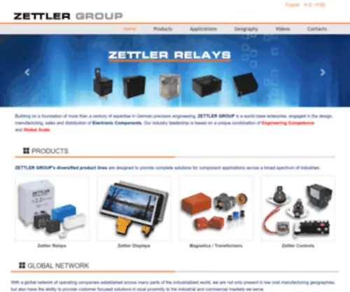 Zettler-Group.com(Zettler Group) Screenshot