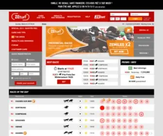 Zeturf.fr Screenshot