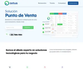 Zetus.mx(Punto de Venta) Screenshot