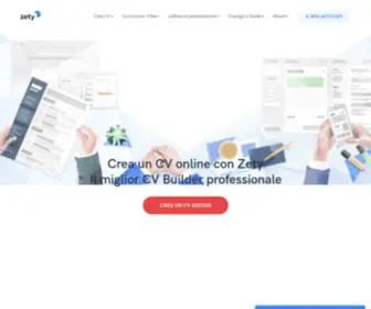 Zety.it(Crea il tuo CV online) Screenshot