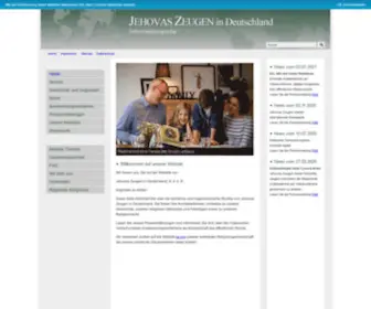 Zeugen-Jehovas.info(Jehovas Zeugen in Deutschland) Screenshot