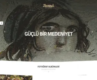 Zeugma.org.tr(Zeugma Mozikleri ve Eserleri Tanıtım ve Bilgilendirme Resmi Websitesi) Screenshot