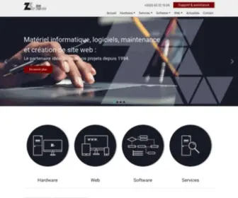 Zeuscomputer.be(Développement logiciel) Screenshot