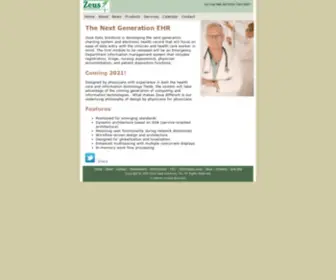 Zeusdatasolutions.com(Zeus Data Solutions Home) Screenshot