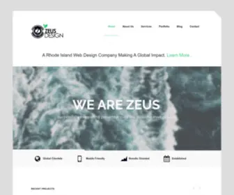 Zeusdesign.com(Zeus Design) Screenshot