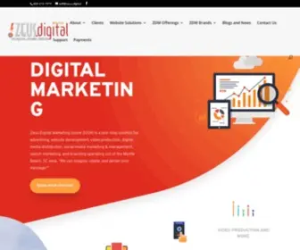 Zeusdigitalmarketing.com(Zeus Digital Marketing) Screenshot