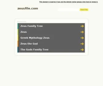 Zeusfile.com(Zeusfile) Screenshot