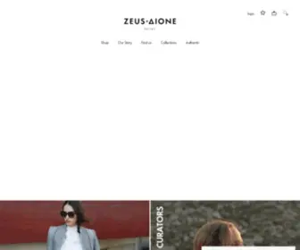 Zeusndione.com(Handmade Tops) Screenshot