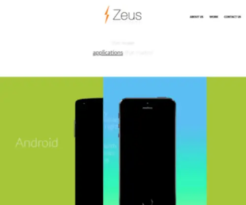 Zeussoftware.rs(Izrada sajta) Screenshot