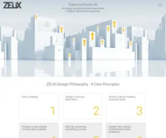 Zeuxinnovation.com(Top user experience / user interface (UX/UI)) Screenshot