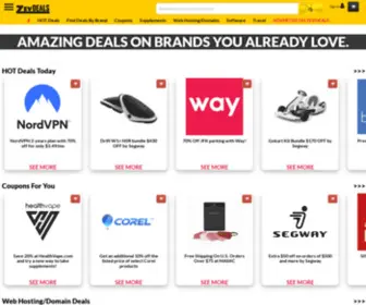 Zevdeals.com(Discounts, Coupons, Sales, Freebies & Promotions) Screenshot