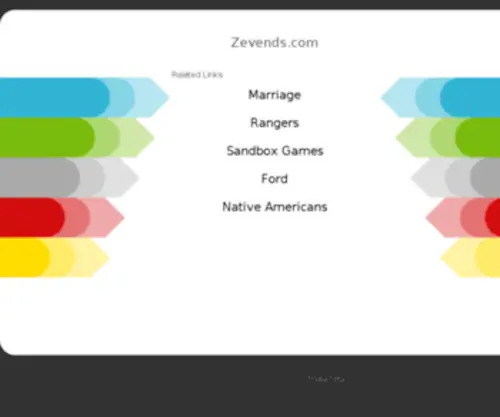 Zevends.com(Apache HTTP Server Test Page) Screenshot