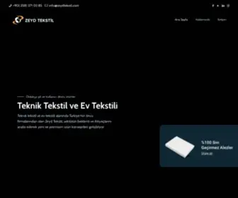 Zeydtekstil.com(Zeyd) Screenshot