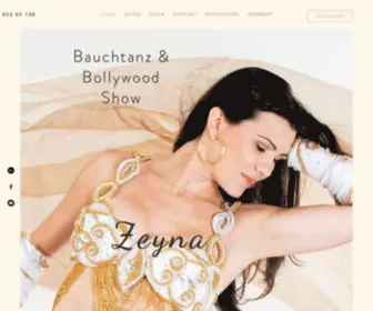 Zeyna.com(Bauchtänzerin Berlin) Screenshot