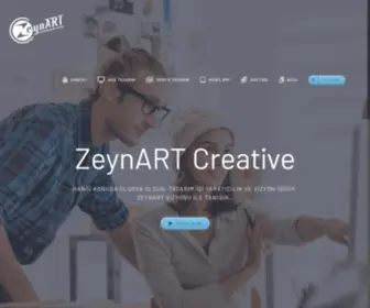 Zeynart.com(VİZYON VE HAYAL GÜCÜDÜR) Screenshot