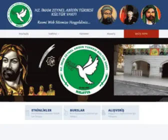 Zeynelabidinvakfi.org.tr(Zeynel Abidin Vakf) Screenshot