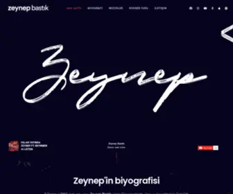 Zeynepb.net(Zeynep Bastık) Screenshot