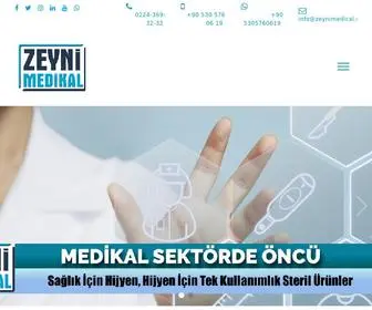 Zeynimedical.com.tr(ZEYNİ) Screenshot