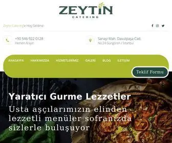 Zeytincatering.com.tr(Zeytin Catering) Screenshot