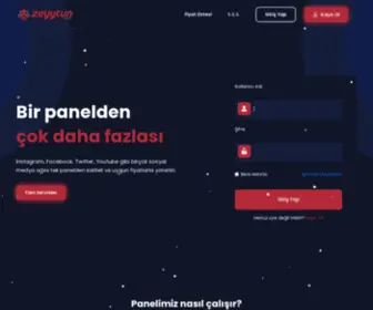 Zeyytun.com(Sosyal Medya Paneli) Screenshot