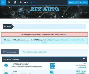 Zezauto.com(ZEZ AUTO) Screenshot