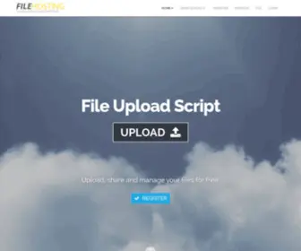 Zfile.co(Upload Files) Screenshot