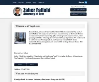 Zflegal.com(Zaher Fallahi) Screenshot