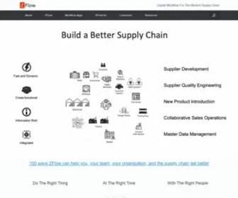 Zflow.io(Digital Workflow for the Modern Supply Chain) Screenshot