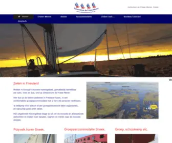 ZFM.nl(Zeilcentrum de Friese Meren) Screenshot