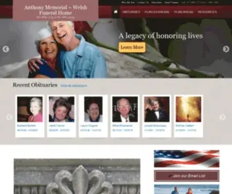 ZFSLTD.com(Anthony Memorial ~ Frank A. Welsh & Sons) Screenshot