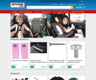 Zfundresort.com(Últimas tendencias Moda Ropa) Screenshot