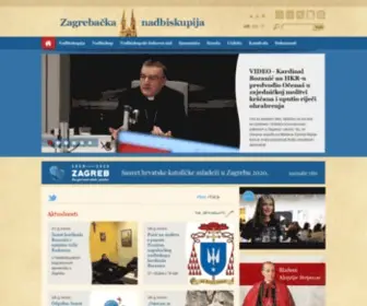 ZG-Nadbiskupija.hr(Kršćanstvo) Screenshot