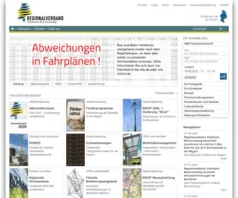 ZGB.de(Regionalverband Großraum Braunschweig) Screenshot