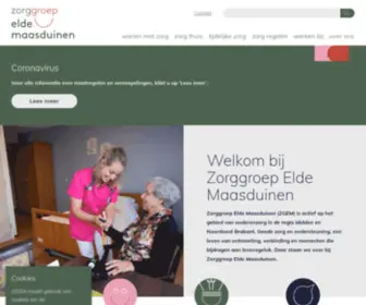 Zge.nl(Zorggroep Elde Maasduinen) Screenshot