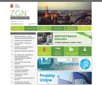 ZGN-Praga-PN.waw.pl(ZGN Warszawa Praga P) Screenshot