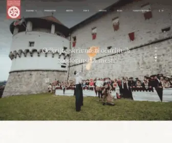 Zgodovinska-Mesta.si(Združenje) Screenshot