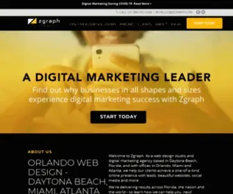Zgraph.com(Orlando Web Design) Screenshot