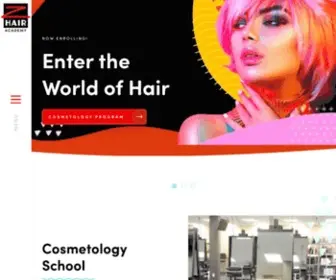 Zhairacademy.com(Find out why Z Hair Academy) Screenshot