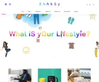 Zhaksy.com(Online Store) Screenshot