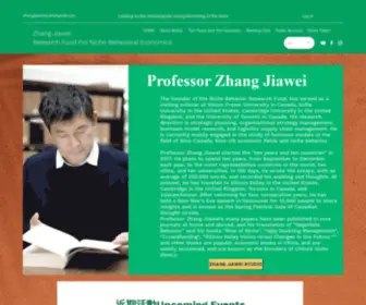 Zhang-Jiawei.com(小众行为学) Screenshot