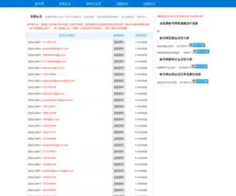 Zhanghao.cc(免费账号网) Screenshot