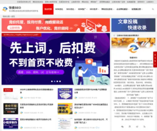 Zhangjunseo.com(张俊seo) Screenshot