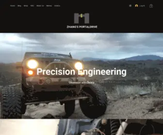 Zhangsoffroad.com(ZHANG'S PORTALDRIVE) Screenshot