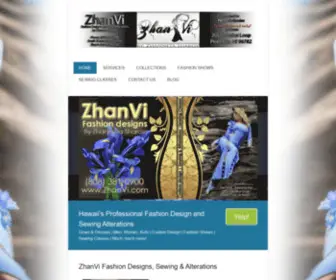 Zhanvi.com(Online boutique) Screenshot