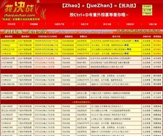 Zhaojuezhan.com(找决战发布网) Screenshot