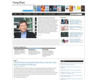 Zhaolearning.com(Education in the Age of Globalization) Screenshot