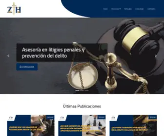 Zhconsultoresperu.com(ZH Consultores) Screenshot