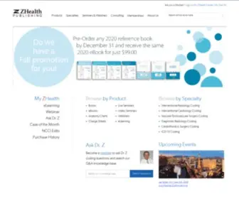 Zhealthpublishing.com(ZHealth Publishing) Screenshot