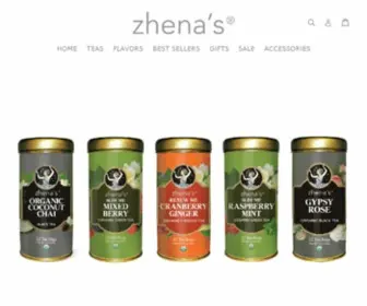 Zhenas.com(Rare Tea) Screenshot